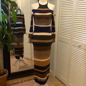 L’ATISTE | Striped Skirt Set